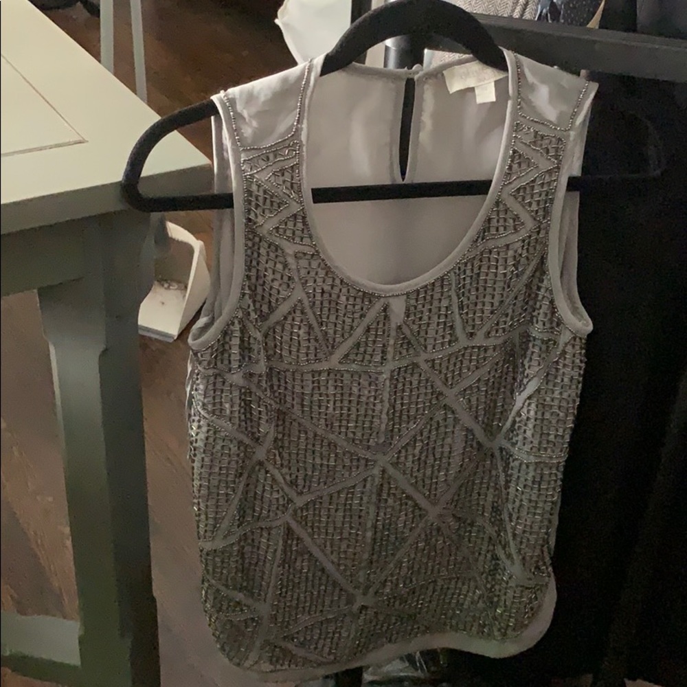 Olive & Oak beaded tank